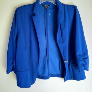 NYC Cobalt Blue Women's Blazer Jacket